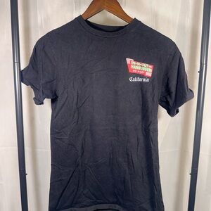 Black Short Sleeve Tee for Men